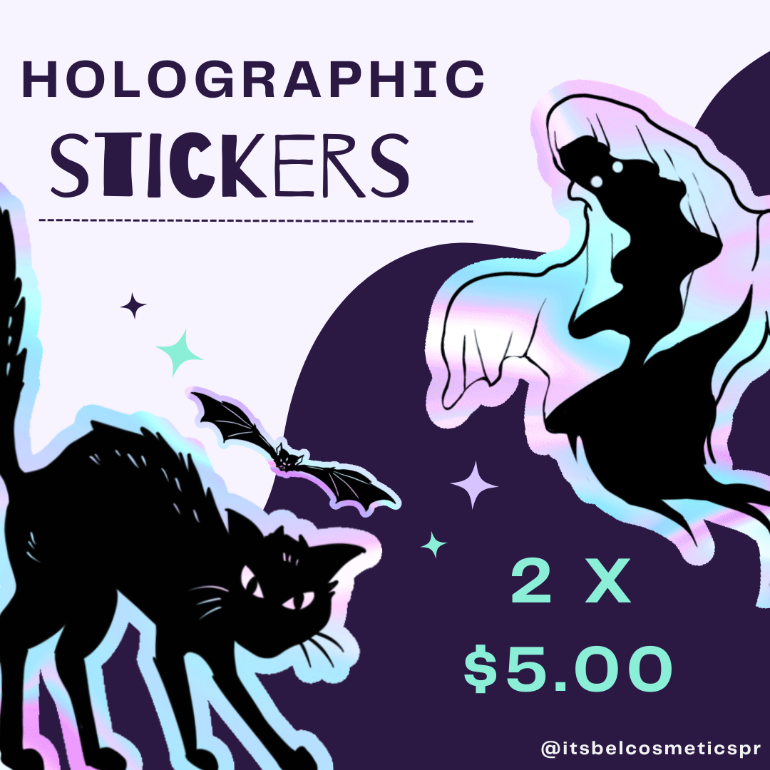 Holographic Stickers (2 x $5.00)